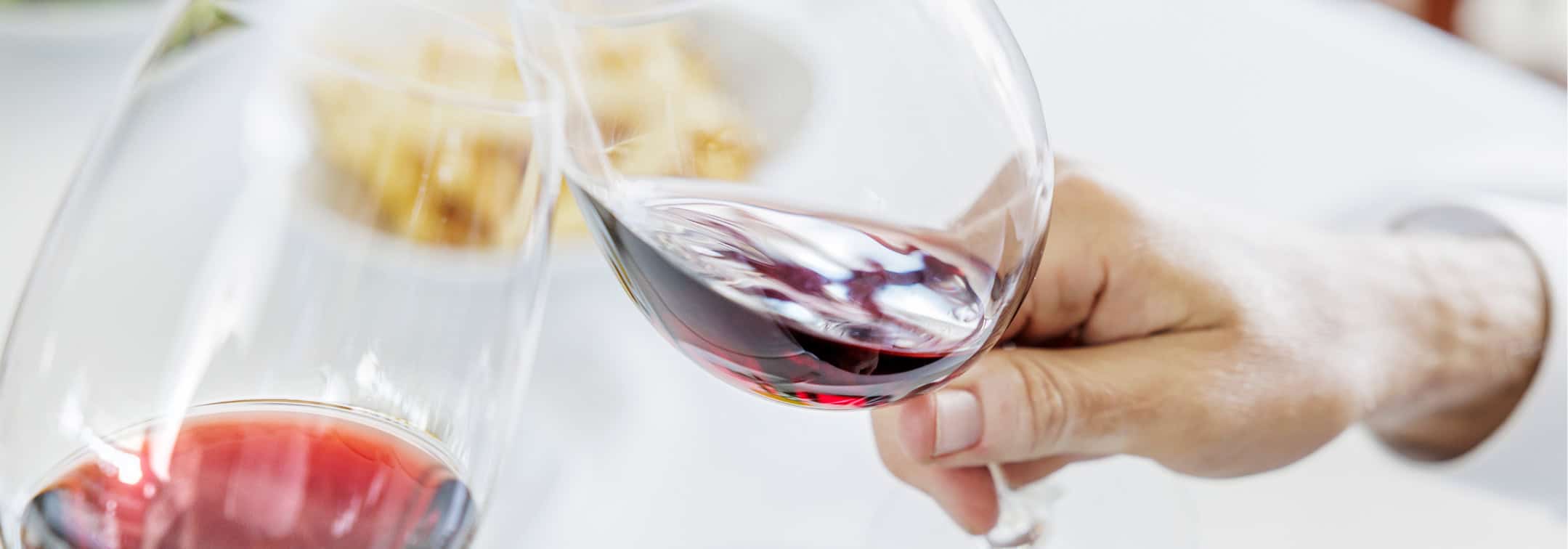 Steersons: Cheers with wine glasses