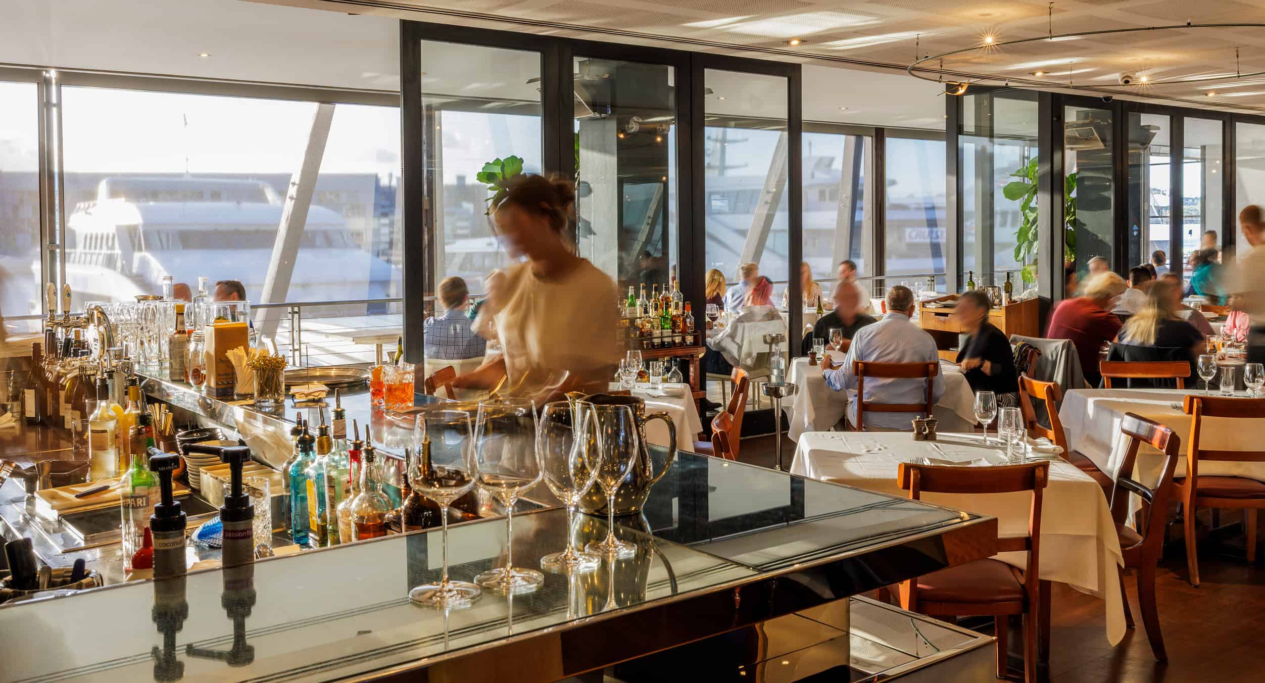 Steersons: View of the inside of the restaurant